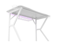 Genesis Biurko gamingowe HOLM 320 RGB białe - 1077883 - zdjęcie 5